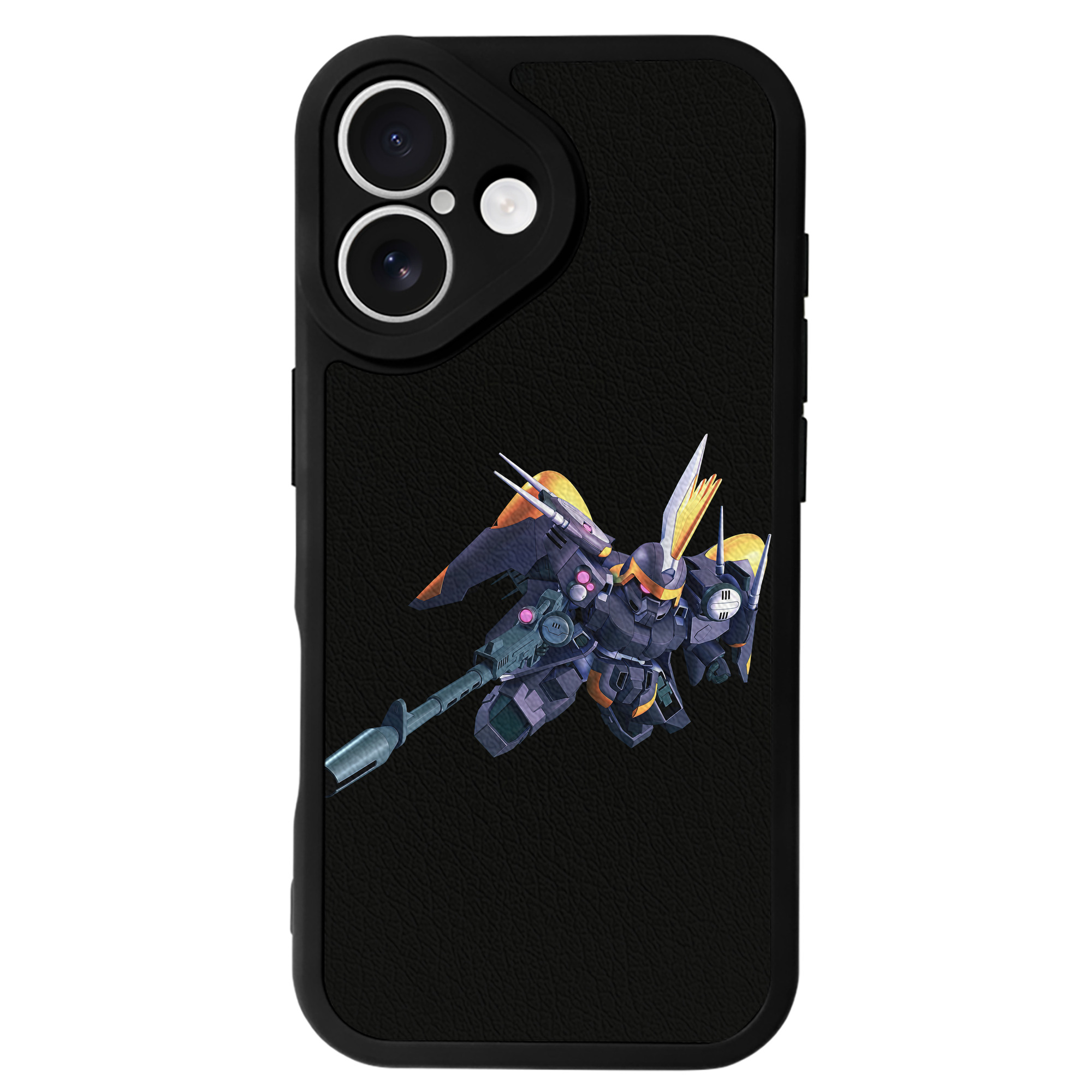 （画像用） 機動戦士ガンダム Mobile Suit Gundam 【iPhone 16シリーズ対応】シリコンスマホケース（レザー調） 材質：シリコン